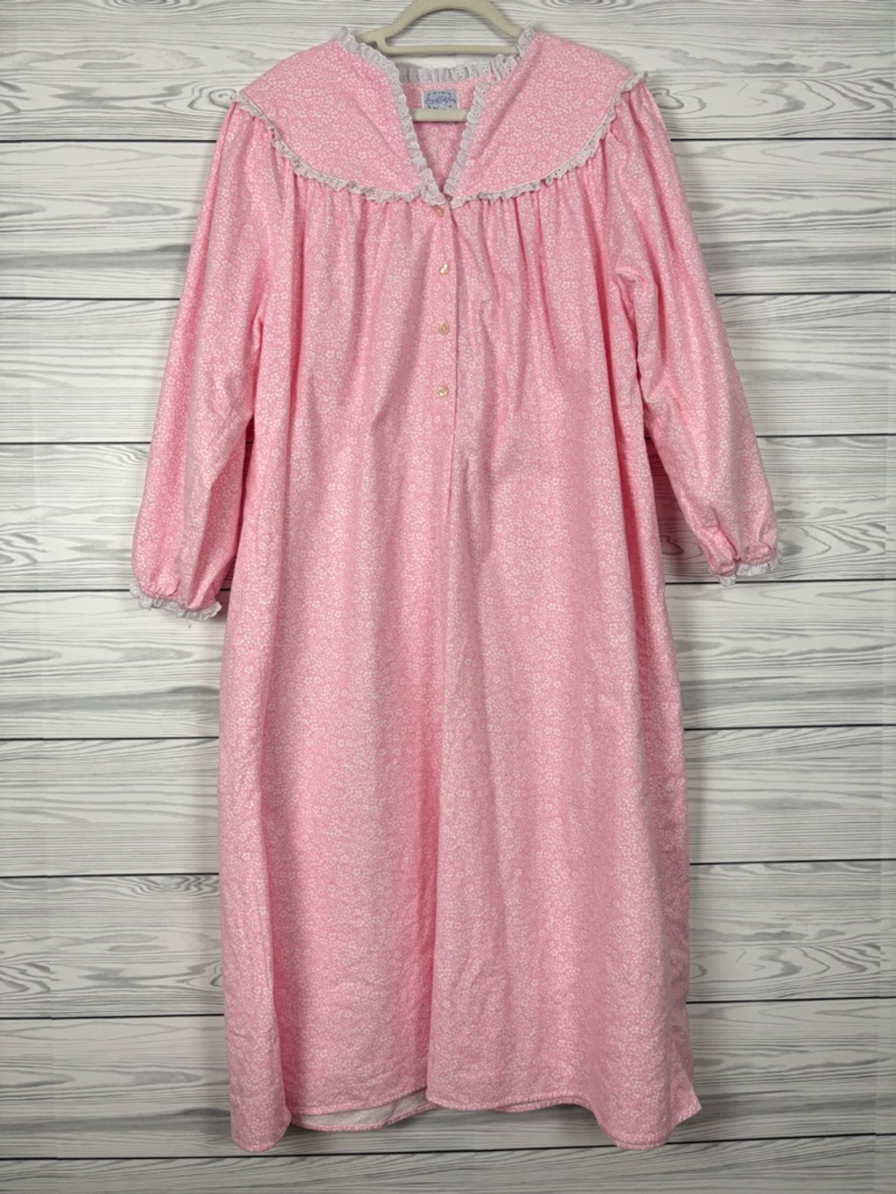 Lanz of Salzburg Pink Pajama Nightgown Size Large